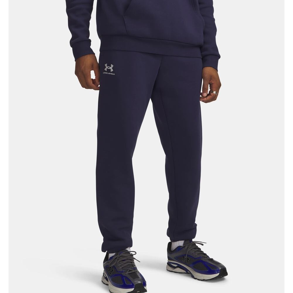 NWT Under Armour UA Icon Fleece Men's Joggers in Midnight Navy size Medium